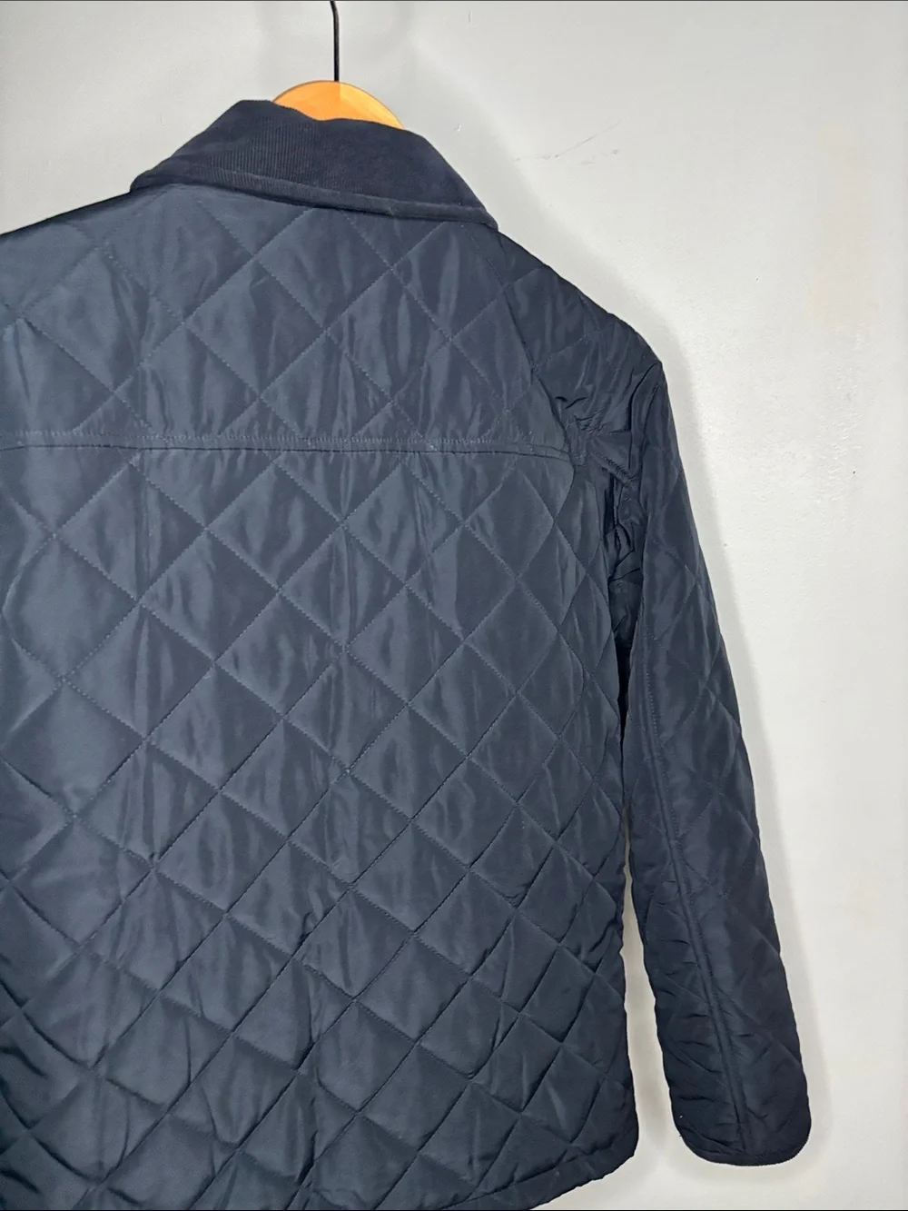 Mango Quilted Navy Puffer Jacket Women’s XS Kids Size 12